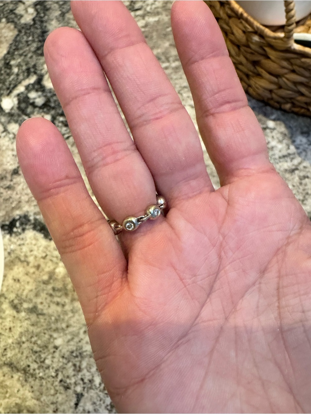 *FLASH SALE*14 KT Gold Diamond Eternity Band - Picture 4 of 6